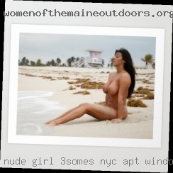 Nude girl 3somes NYC apt window masturbates near Arlington.