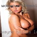 Wayne chicks looking